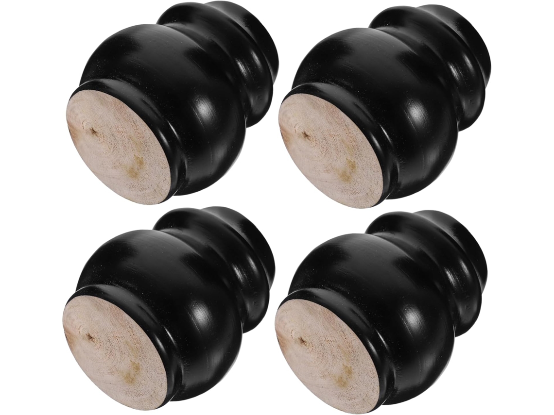 Conjunto De 4 Pés De Reposição Sólidos Para Mesas E Acessórios De Móveis