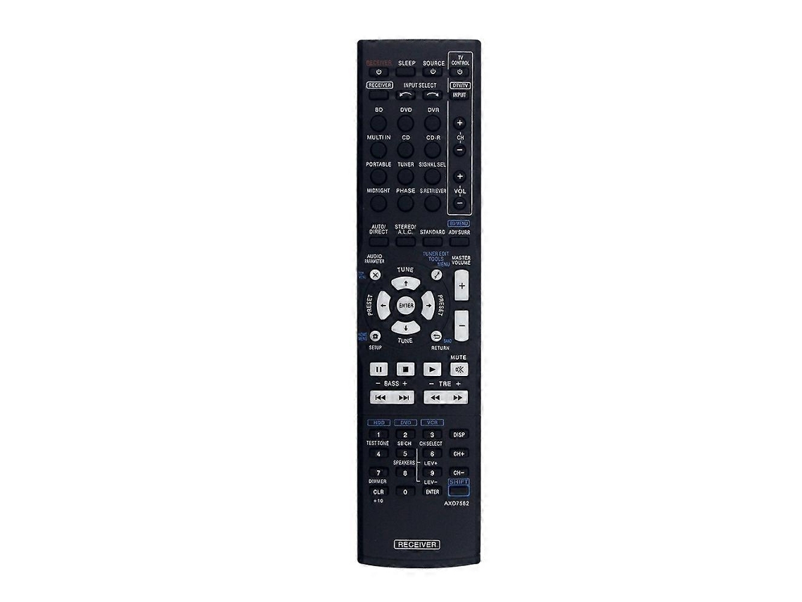 Comando À Distância De Substituição Para Axd7582 Pioneer Recetor Av Vsx-519v Sx-319v Vsx-519v-k Sx-319v-k Vsx-519v-s Axd7542 Axd7586