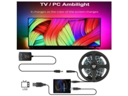 Fita Led Inteligente (iluminação De Fundo Tv Pc)