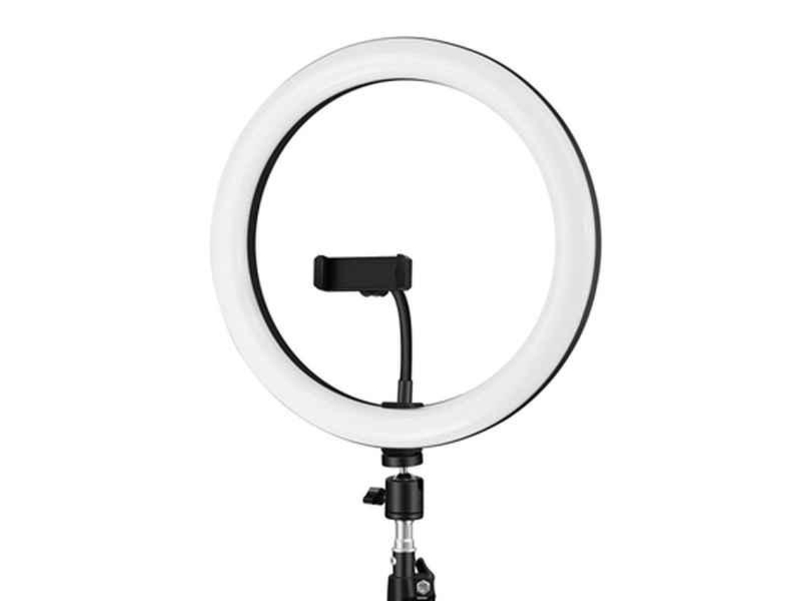 Arco de Luz para Selfies Iggual Igg317242 Ø 25 Cm Tripé
