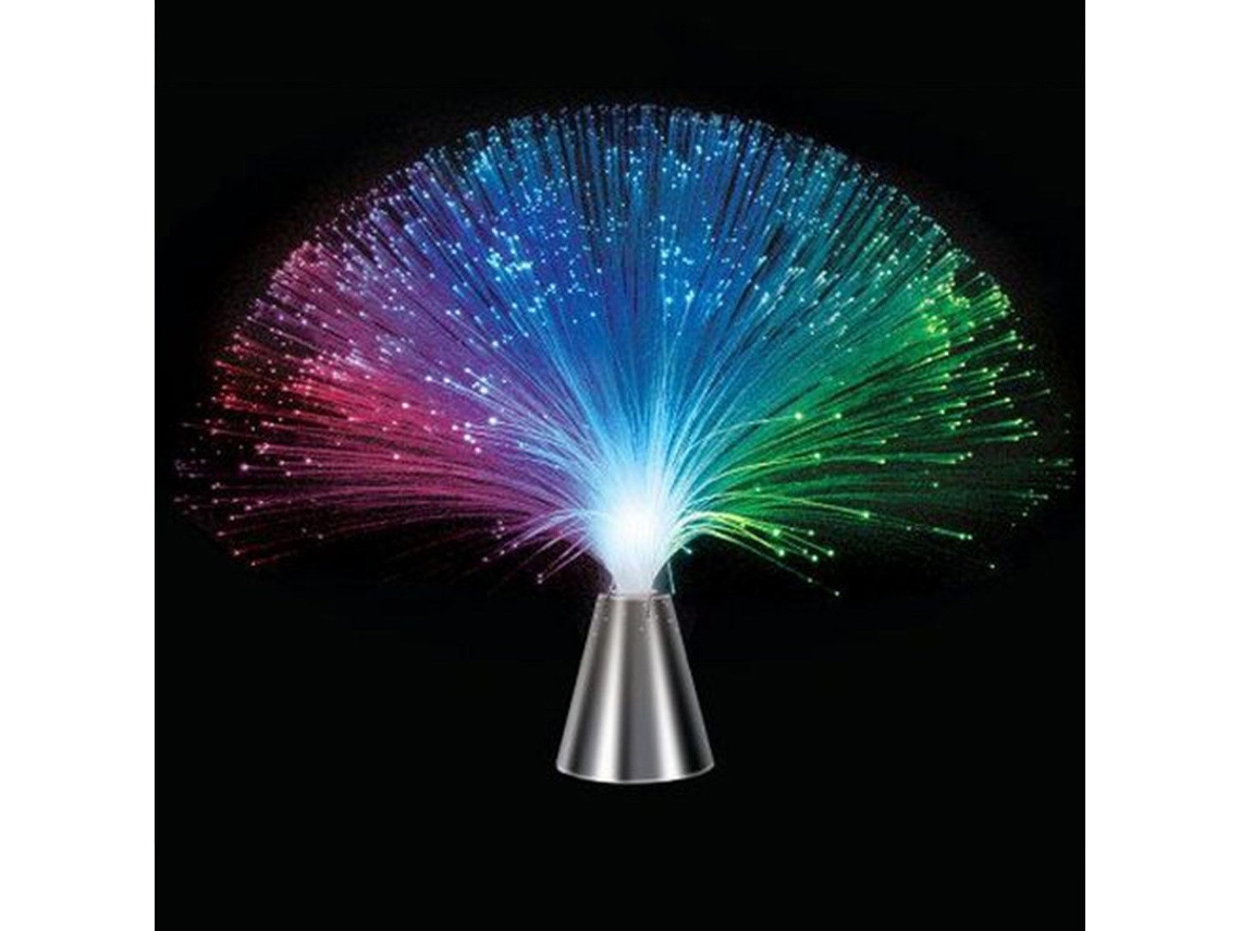 Lâmpada De Fibra Óptica / Luz De Fibra Óptica Mudança De Cor 30 Cm Multicolorido Brilvibera
