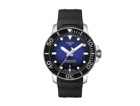 Relógio TISSOT  TISSOT SEASTAR 1000 AUTO blue/blk Rub