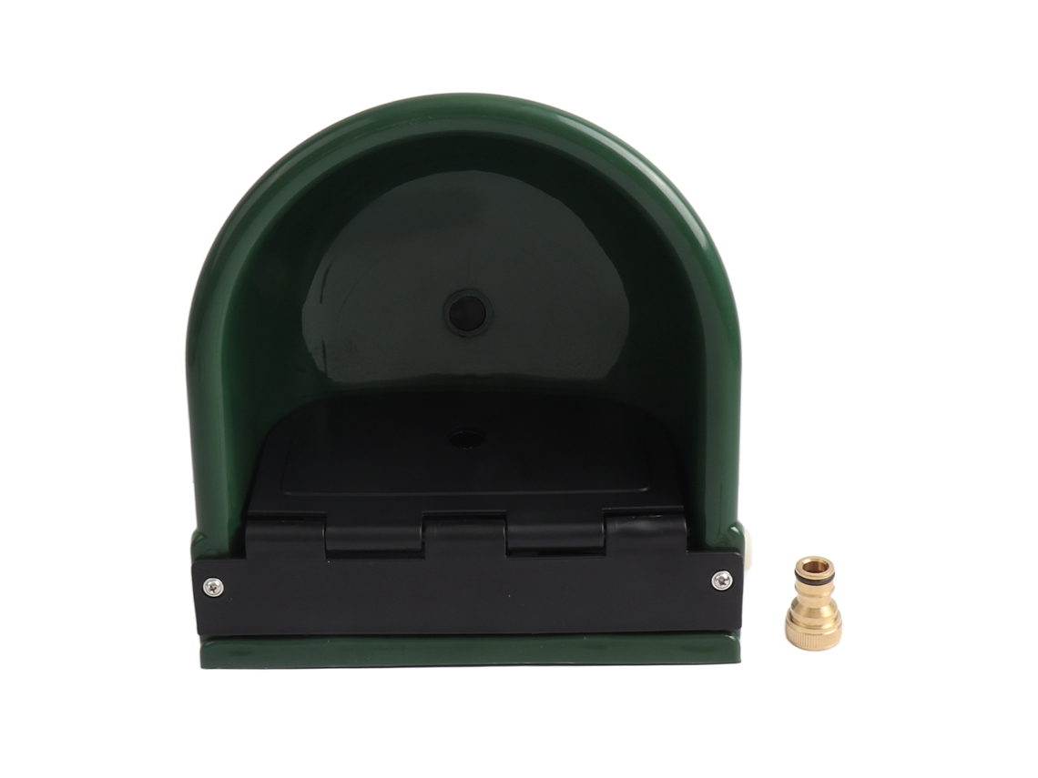 Bebedouro automático para animais bovinos equinos ovelhas com válvula flutuante 4l plástico verde S/MARCA