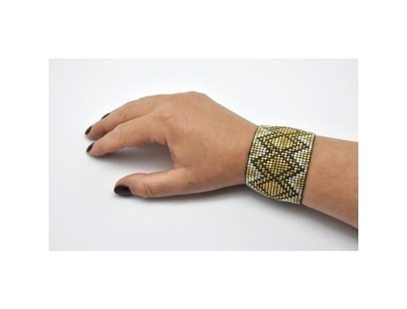 Pulseira Apache 1 - Nataraj Black - Mulher - Ajustável - Latão