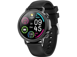 Smartwatch Fitness para iOS e Android, rastreador de atividades esportivas, sono e monitor de saúde Bestvite (preto)