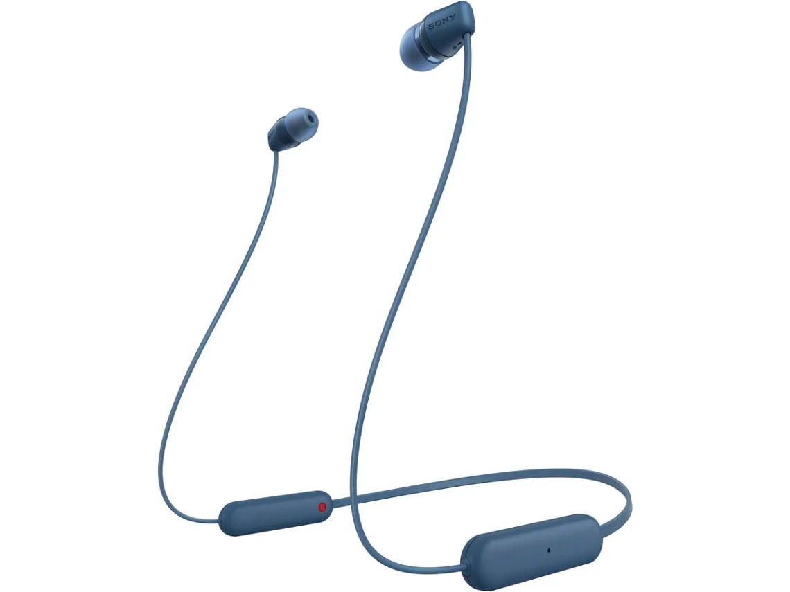 Auriculares Bluetooth SONY WIC100L (Outlet Caixa Aberta - In Ear - Microfone - Azul)