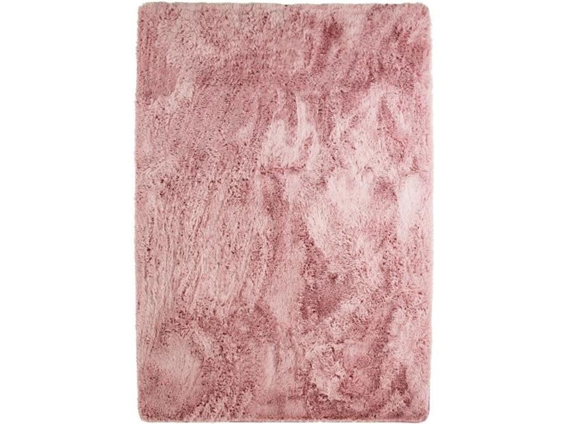 Tapete De Base Fina E Flexível Extra Macio Rosa 225x340