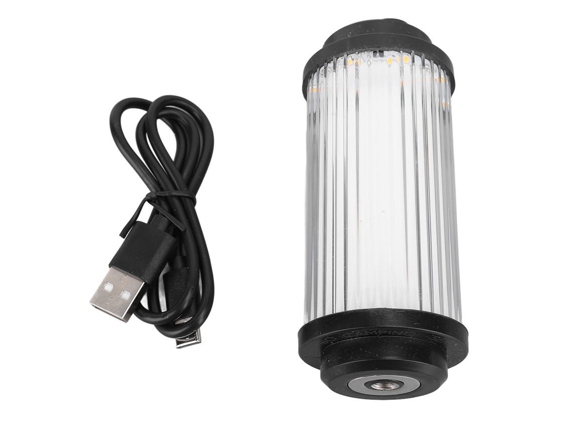 Lanterna de Acampamento Led Recarregável IP68 Dimmável 3 Níveis Brilho Portátil S/MARCA