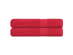 Sauna Towel, Sauna Towels Vidaxl Vermelho Algodão (80 X 200 Cm)