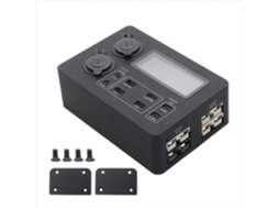 Hub De Carregamento Usb Para Carro Com Luz Led E Porta Tipo C Para Gerenciamento Eficiente De Energia Sem Cabos._yua