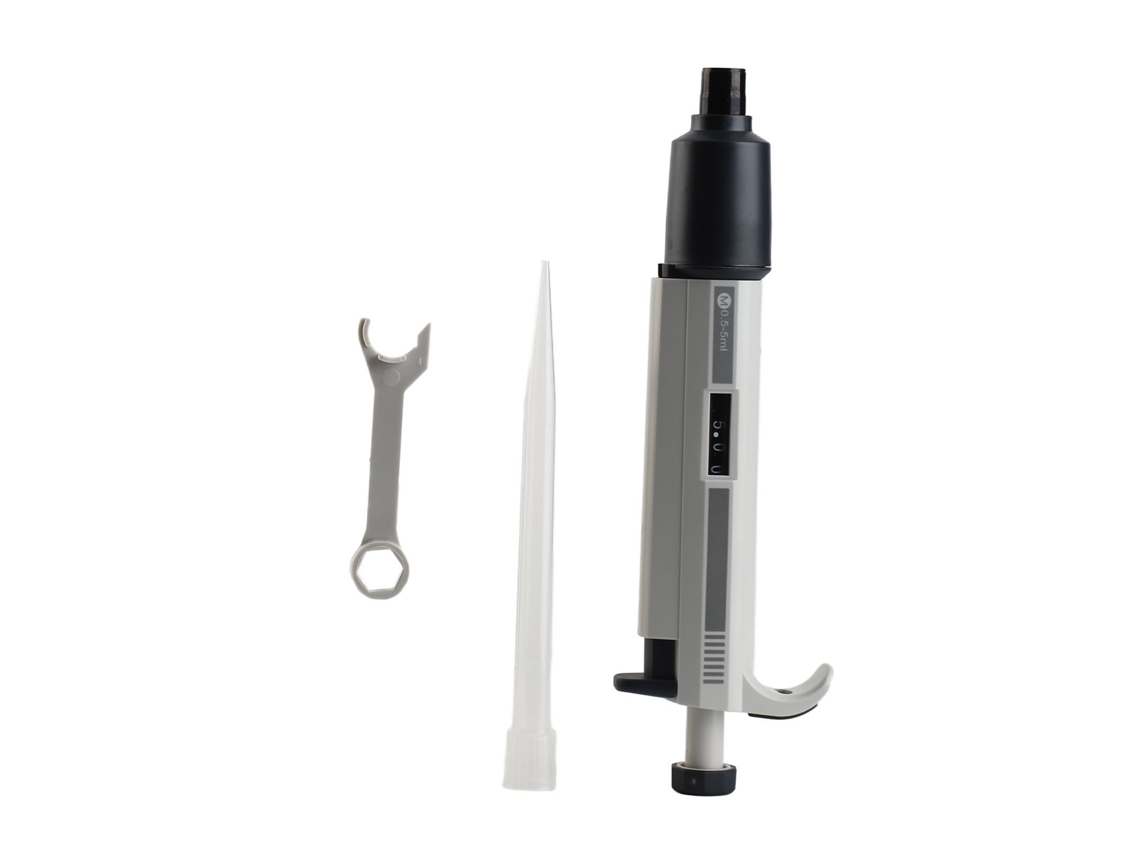 Pipeta Manual De Volumen Ajustable M5000 500-5000ul Para Muestreo Médico