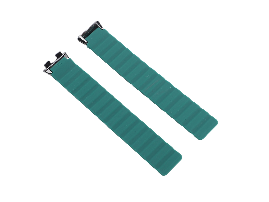 Cinto De Relógio Magnético Silicone Ajustável Esportes Cor Verde Od