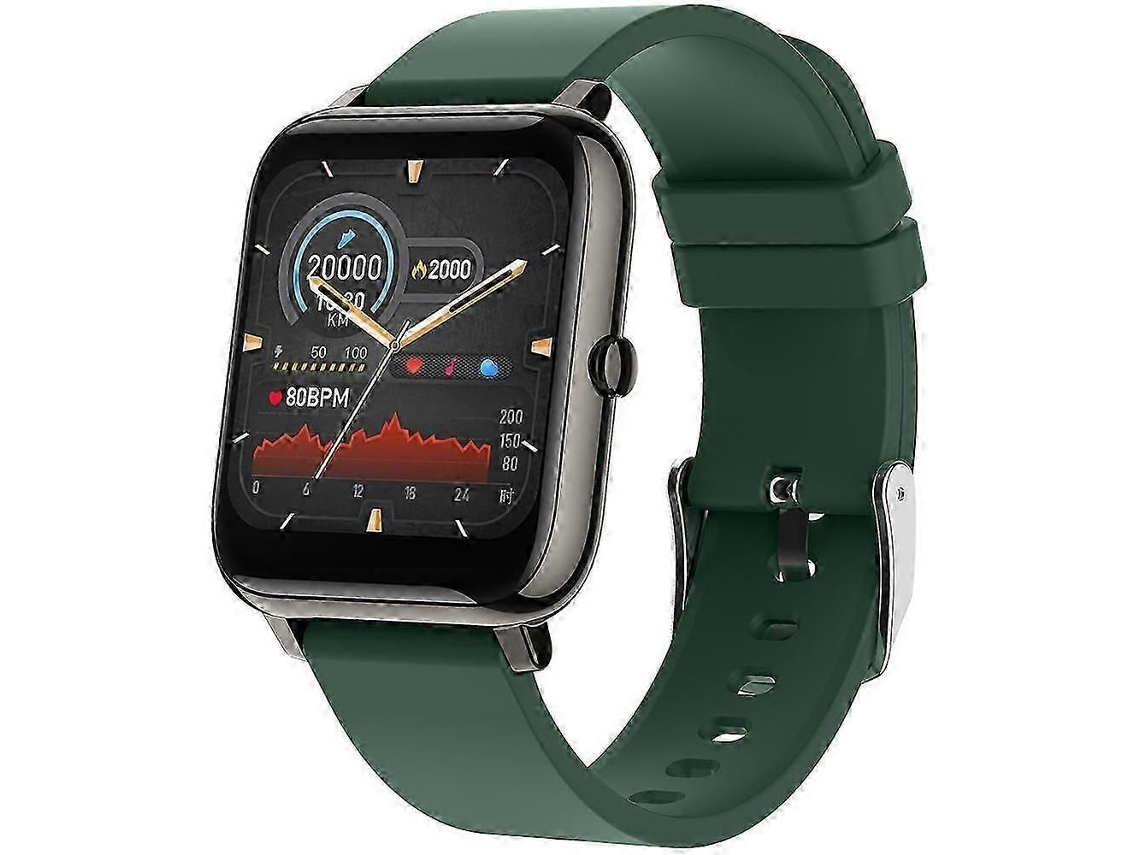 Smartwatch Fitness Tracker Com Monitoramento Contínuo De Frequência Cardíaca, Oxigenação Sanguínea, Pressão Arterial E Sono, Tela Sensível Ao Toq