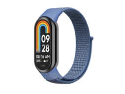 Pulseira De Nylon Com 8 Voltas Para Xiaomi Mi Band