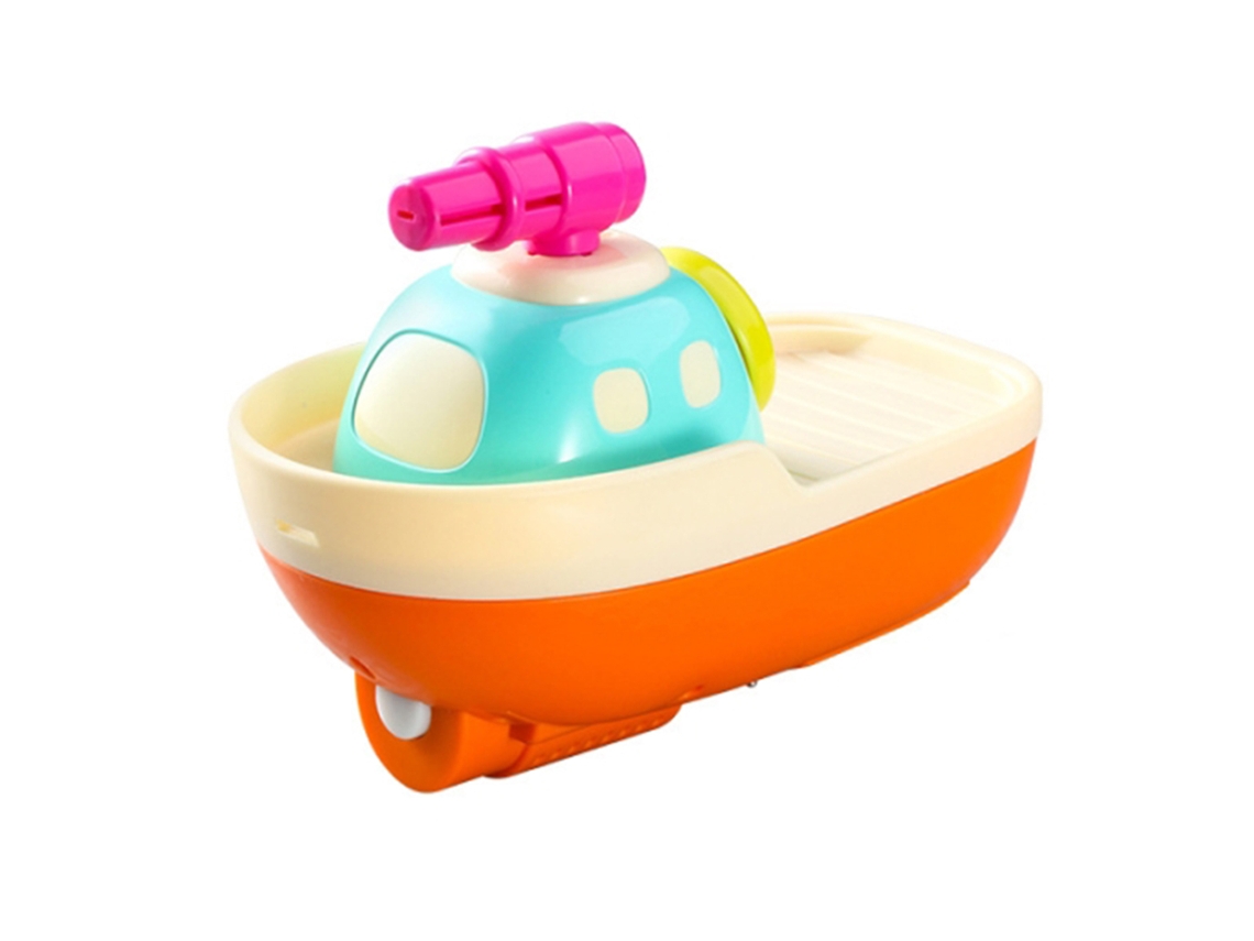 Brinquedo De Banho Para Bebê Barco Flutuante Com Jato De Água Brinquedo De Banheira Presente Para Crianças