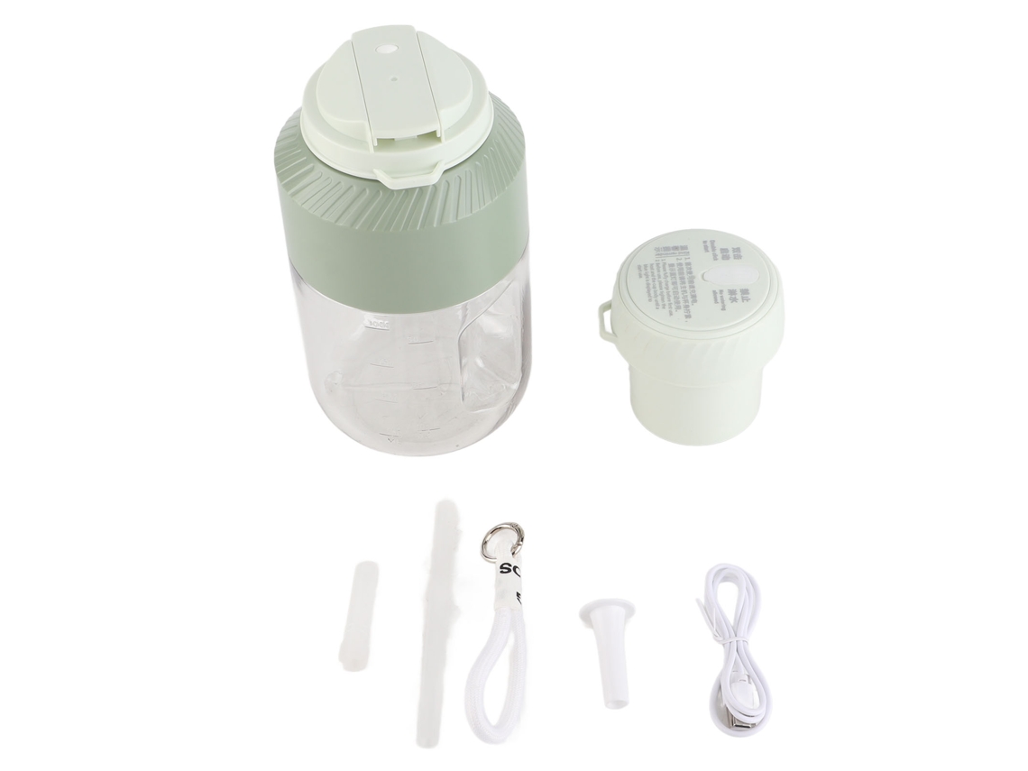 Liquidificador Portátil Sem Fio 1l Verde