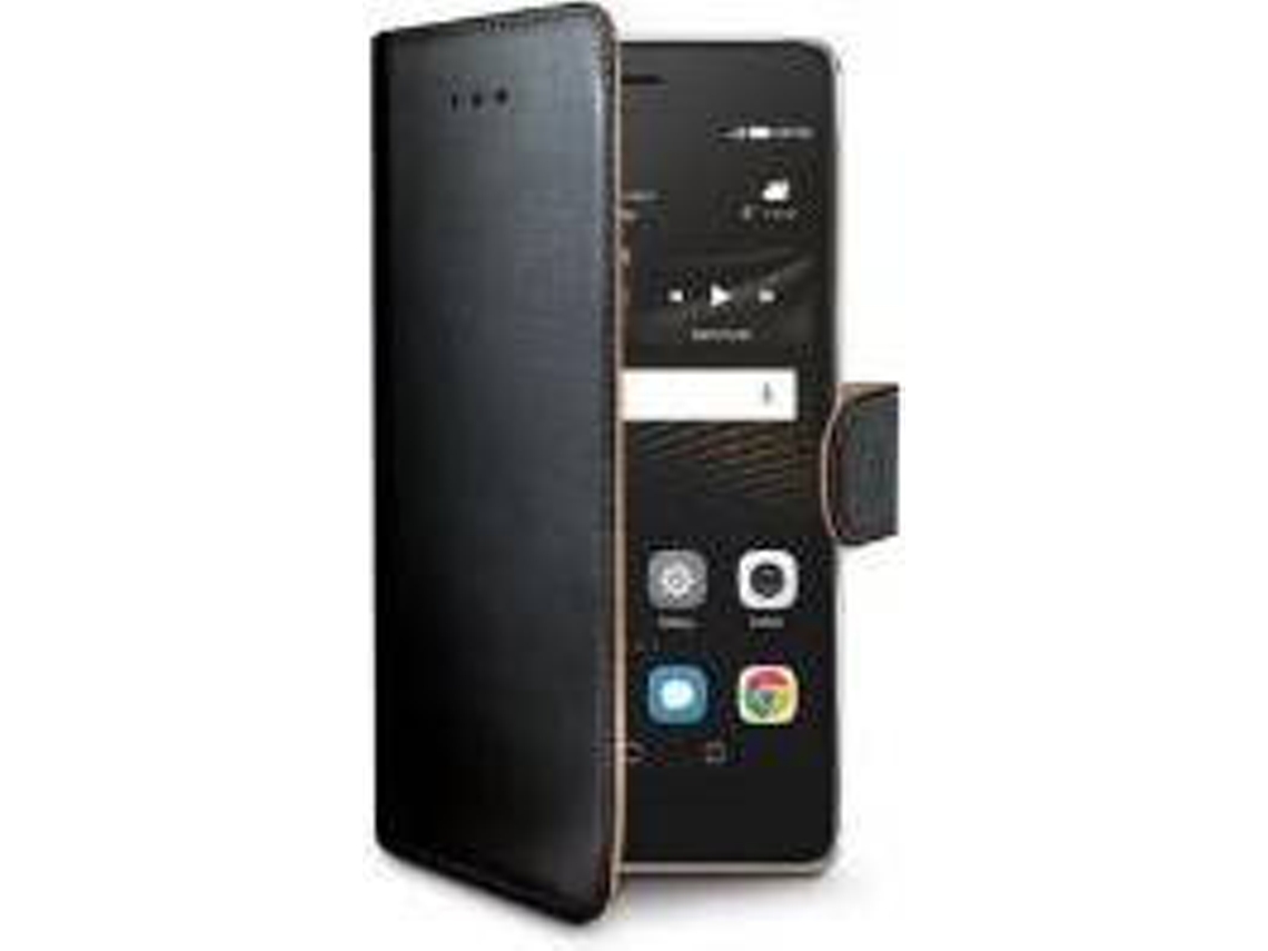 Capa Huawei P9 Lite CELLY WALLY564 Preto