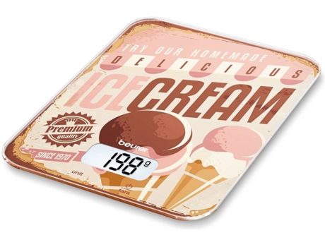 Balança de Cozinha BEURER KS19 ICECREAM (Capacidade: 5 Kg - Precisão: 1 g)