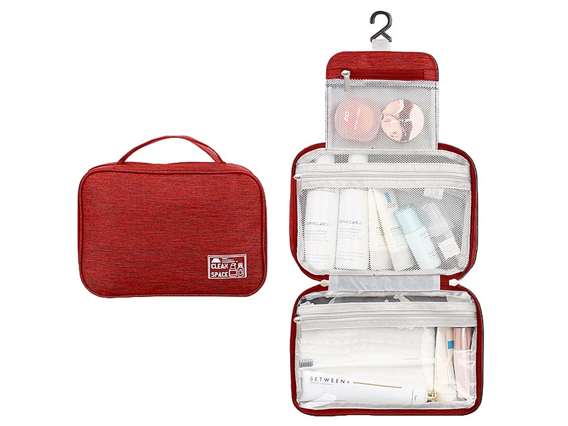 Necessaire Elysve Gancho Para Viagem Resistente À Água