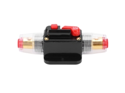 Disjuntor Resettable De Cobre Vermelho Para Sistema De Áudio Automotivo 50a Com Proteção Contra Sobrecarga