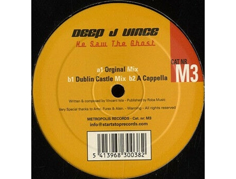 Ele viu o fantasma Metropolis Records