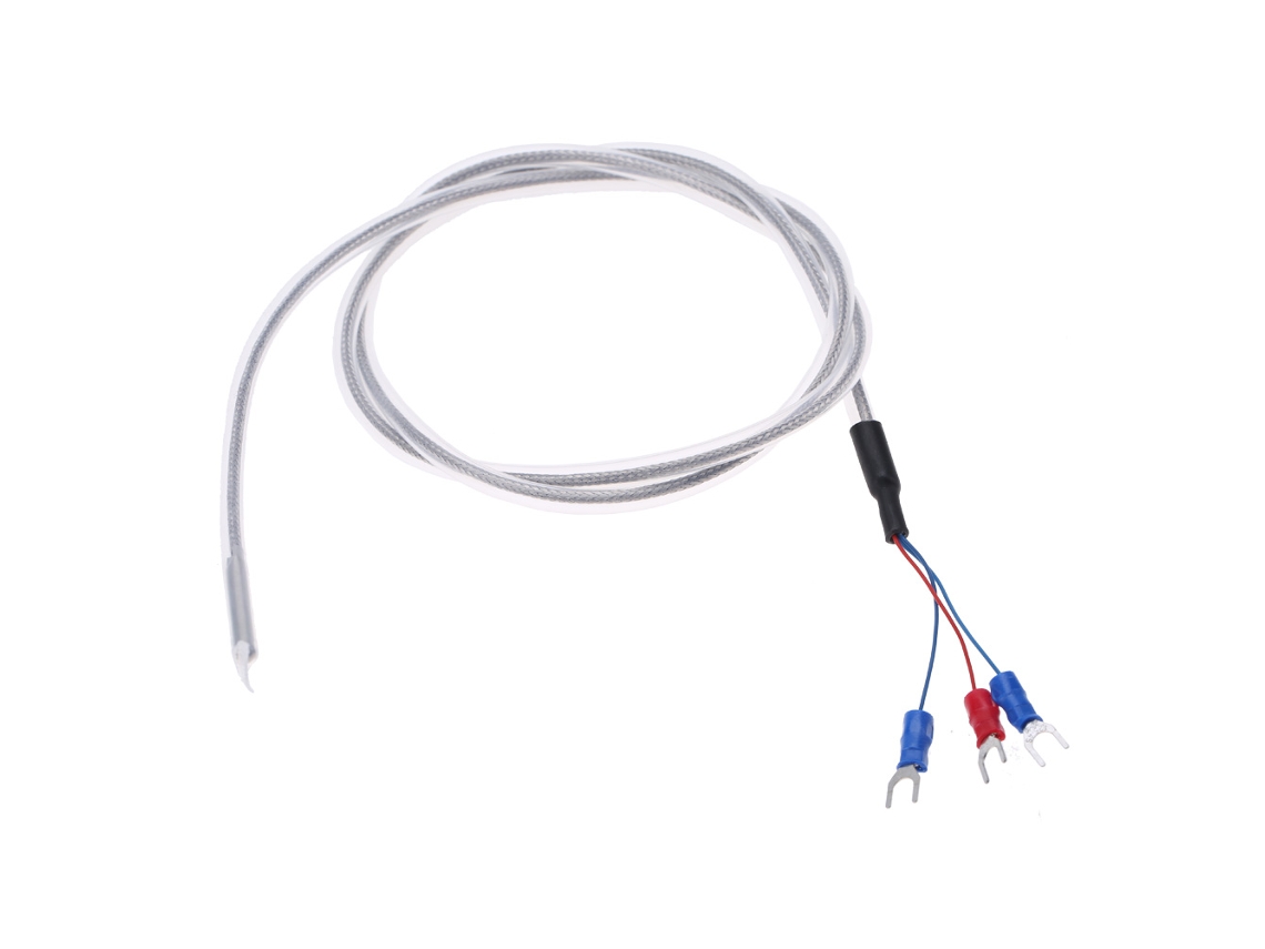Sensor Termopar Pt100 de 3 Hilos Impermeável Resistente À Corrosão