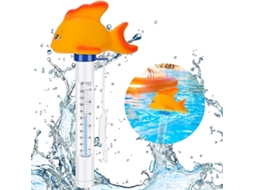 Termômetro De Piscina, Termômetro Flutuante De Piscina, Termômetro De Desenho Animado Fofo Usado Para Temperatura Da Água Ly Ebike