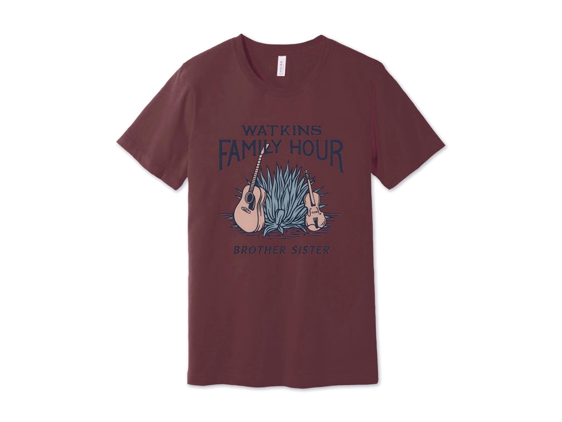 Watkins Family Hour Brother Sister T shirt ROCKINSTONE Unisex Adults Best Sellers Size:m