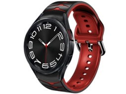Pulseira De Relógio De Silicone Com Textura Curva