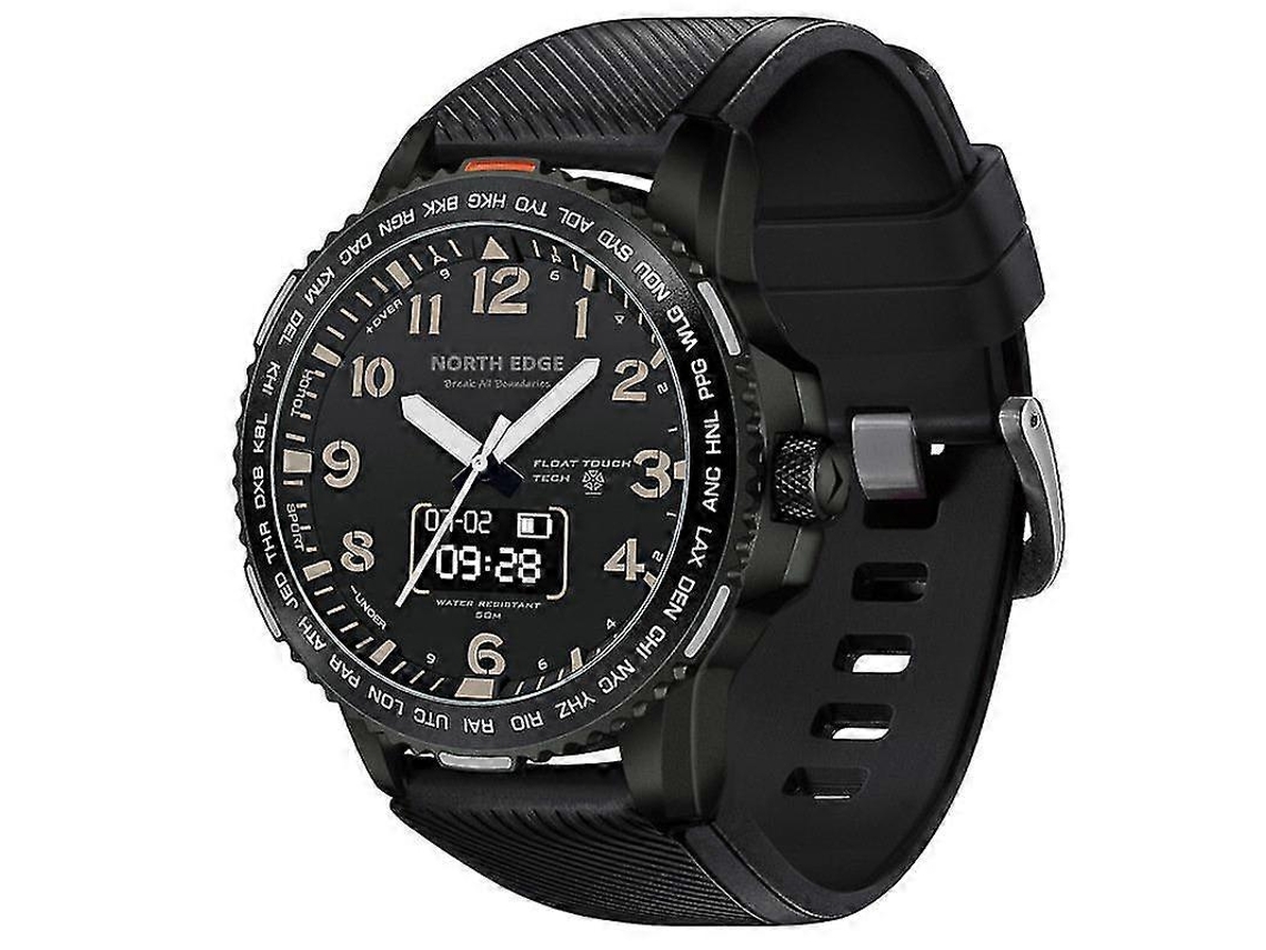 Relógio inteligente masculino com monitor cardíaco, Bluetooth, à prova d'água, compatível com iOS e Android. Ly Ebike