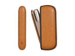 Capa De Proteção Em Couro Para Cigarro Eletrônico Iq Os 3.0, Estojo Protetor E Suporte