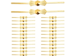 Conjunto 10 Cabides GOKOCO Metal para Vestidos e Gravatas