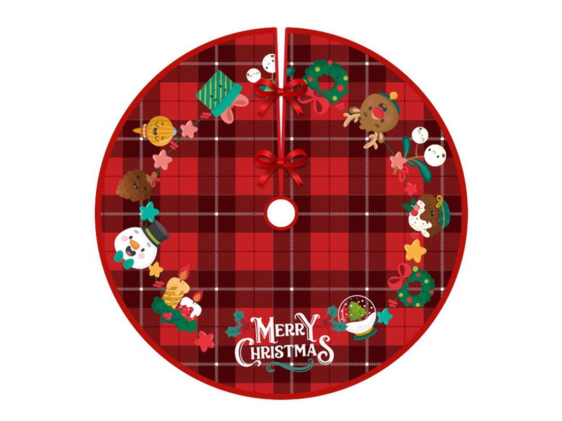 Laxiscreed Tapete De Natal De 90cm Com Design Personalizado Para Decoração Natalícia