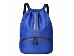 Mochila (azul Royal), Bolsa Para Basquete Com Separação Para Itens Secos E Molhados, Bolsa Para Guardar Sapatos