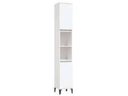 Bathroom Cabinet, Bathroom Cabinets Vidaxl Branco Madeira Processada (n/a)