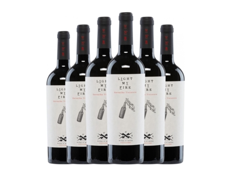 Vinho WINES N' ROSES Light My Fire Tinto Grenache Tintorera Valencia (0.75 L - 6 Unidades)