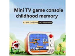 H7 Console De Jogos Retrô Nostálgico Para Tv, Controle De Jogos Para Tv Doméstica, Cinza Escuro Hengjian