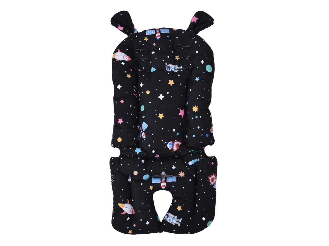 Mali forro Duas Faces Carro de Bebê com Padrões Animados Soft Antiaderrapante Universal 36x77cm