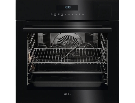 Forno a Vapor AEG SteamPro BSE792320B (70 L - 59 cm - Hidrolítico - Preto) — Forno + Vapor | Hidrolítico | 70 L