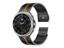 Pulseira De Aço Inoxidável Com Fecho Magnético Para Samsung Galaxy Watch8 / Watch8 Classic