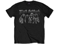 T-Shirt BLACK SABBATH Greyscale Group S