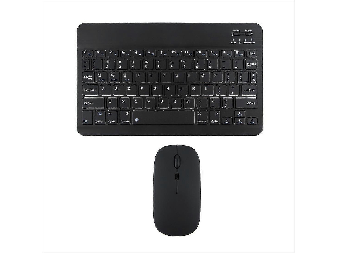 Teclado Bluetooth Sem Fio Para Tablet, Teclado E Mouse Em Inglês, Kit De Mini Teclado Em Inglês Ly Ebike