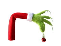 Decoração de Natal Grinch com Braço Pelúcia LAXISCREED