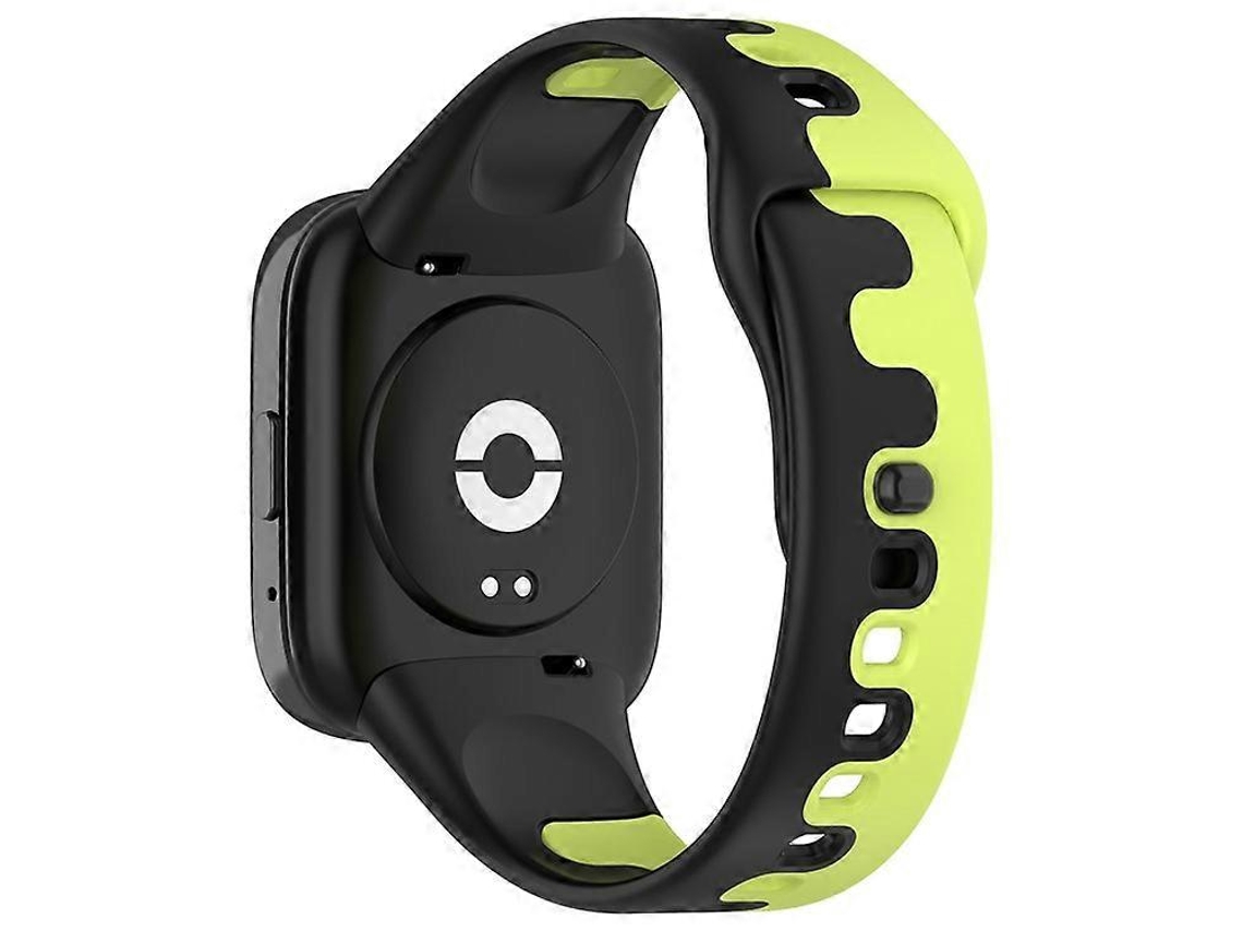 Pulseira De Relógio Compatível Com Xiaomi Redmi Watch 3 Lite, Substituição De Silicone Com Emenda De Duas Cores. Loja Olysi