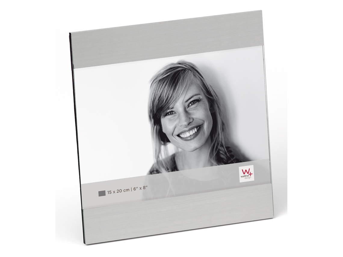 Ava Portrait Frame 15X20 Silver Dull