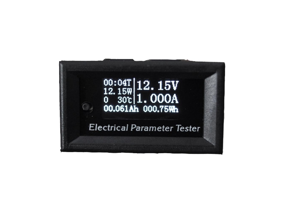 Testador Oled Multifuncional Para Tensão, Corrente, Potência,