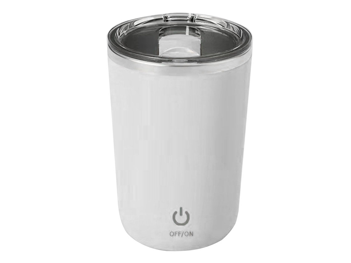 Taza de Café de Mezcla Magnética Automática 350ml Lavable Con Revestimiento Interior de Acero Inoxidable para Leche