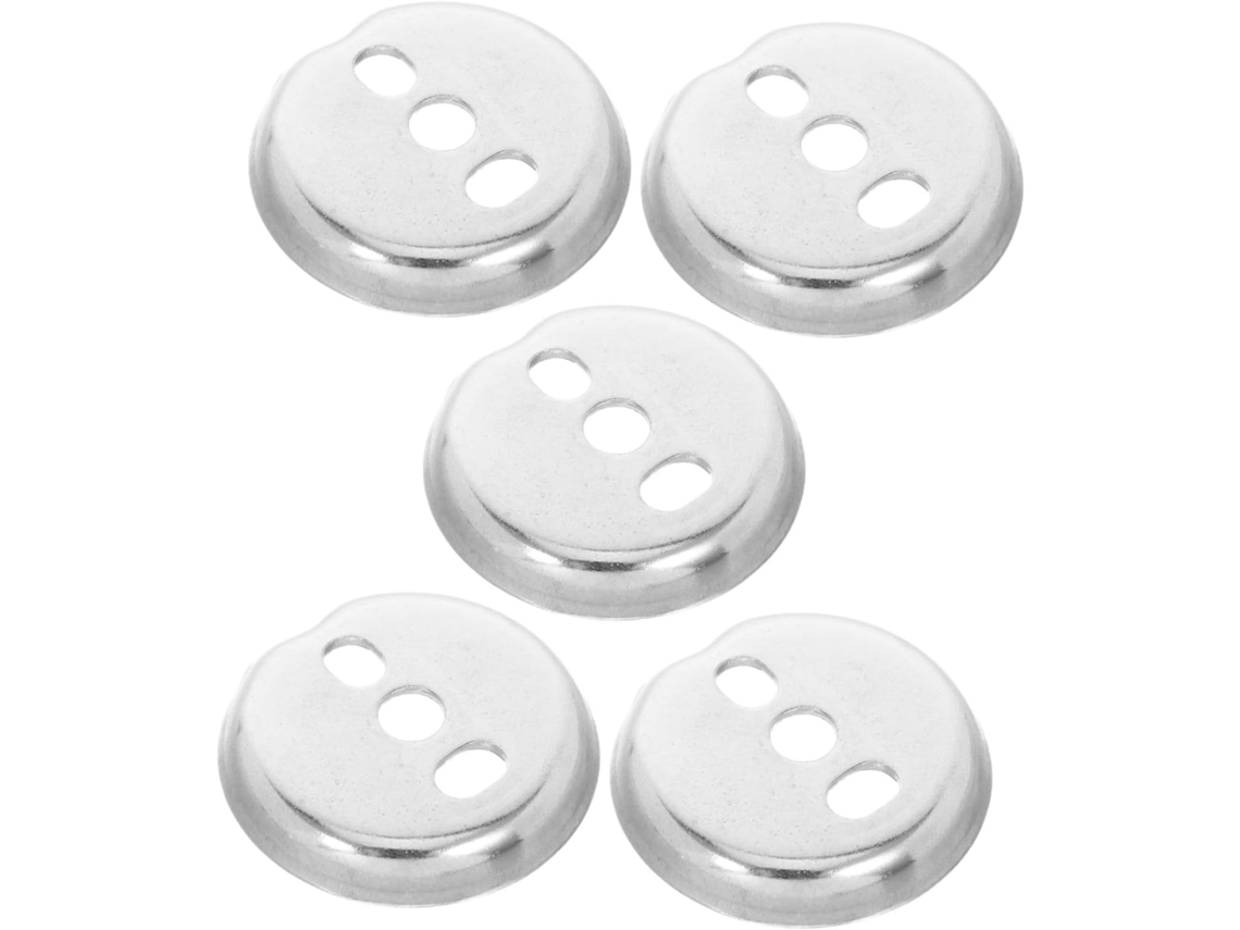 Suporte Para Barra De Toalha Lalafina, Conjunto De 5 Peças, Em Aço Inoxidável, Formato Redondo, Para Banheiro, Fácil