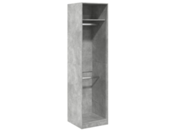 Roupeiro 50x50x200 Cm Cinzento Cimento Contraplacado MAISON EXCLUSIVE