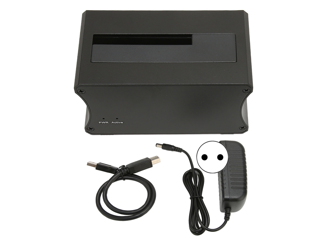 Aetheria estação de Dock Hdd Ssd Usb3.0 5gbps para Hd 2.5/3.5 Polegadas com Plugue Eu 110 240v